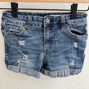 Girls denim shorts